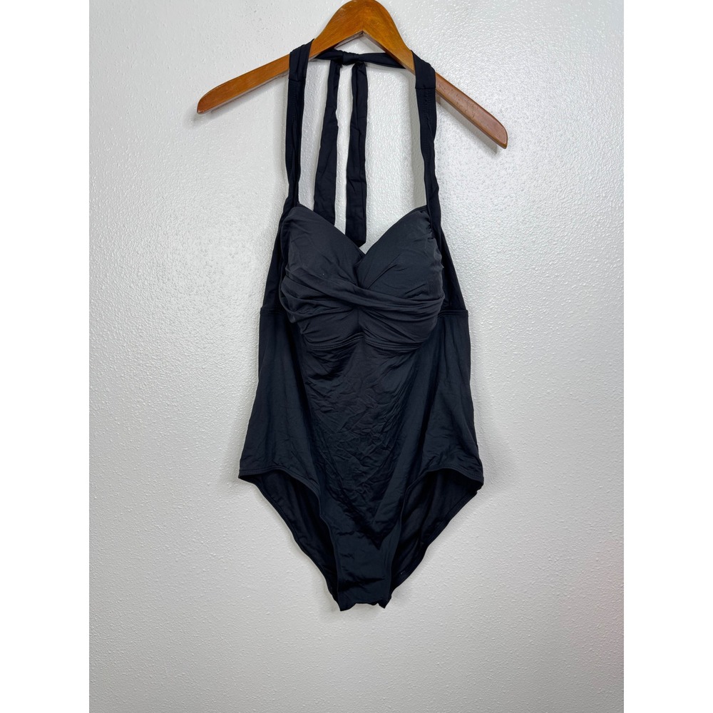 Maurice's NWT Black One Piece Swimsuit‎ Size 2X